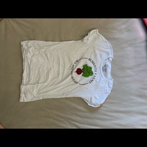 White, The Office Schrute Farms Bed and Breakfast shirt, Large